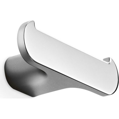 Inda - Doppel-Kleiderbügel Mito Chrom glänzend