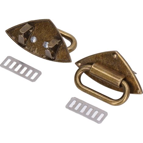 Boucle de Sac en Bronze - Solide, Durable et Décorative pour la Création de Sacs à Main DIY