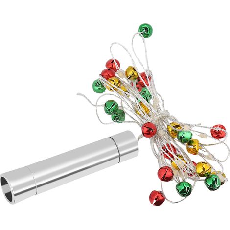 Guirlande Lumineuse Led Fil De Cuivre Avec Cloches Pour Bouteille Décoration Noël Fête 30 Leds (1/5)