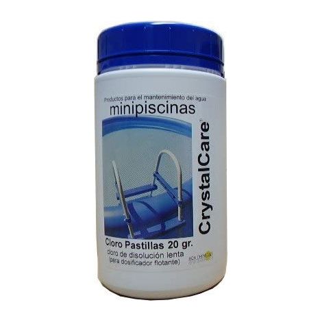 Cloro en pastillas de 20 g CrystalCare