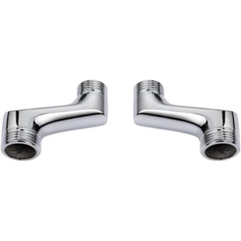 Raccord Excentré Mitigeur Bain Douche,Raccord Laiton Coudé RéDucteur,Bras Pivotant RéGlable,Raccord Excentré 1/2 3/4,Raccord Excentré Wc (1/4)