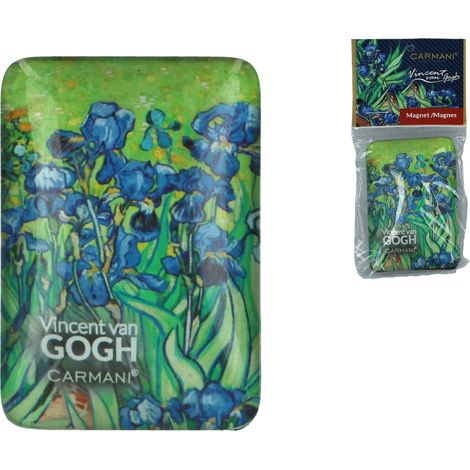 Kühlschrankmagnet mit Van Goghs Iris-Gemälde – Souvenir, Geschenk, Kunst (1/3)