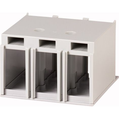 Capot 4p pour borne à boulon 000266741 EATON NZM1 4 XKSA