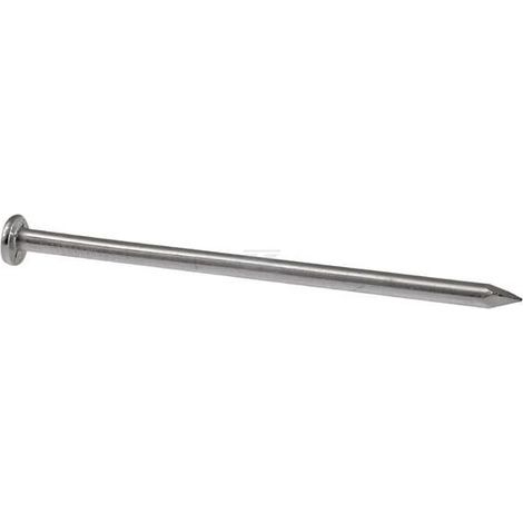 Clous - Acier Zingué - Diamètre 2,2 mm - Longueur 50 mm - Pour Fixation Bois Métal - 1 kg