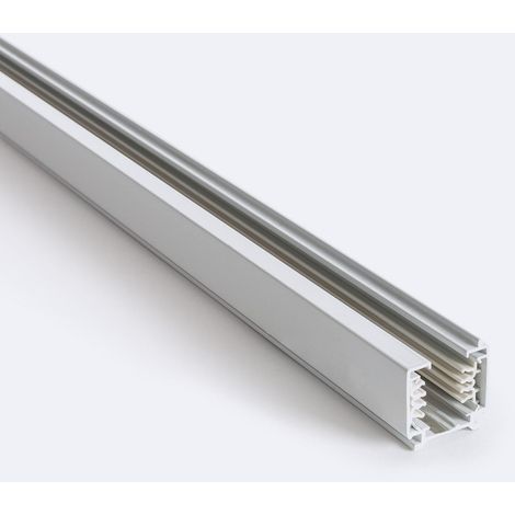 Carril Trifásico DALI para Focos LED 2 Metros Blanco (1/4)
