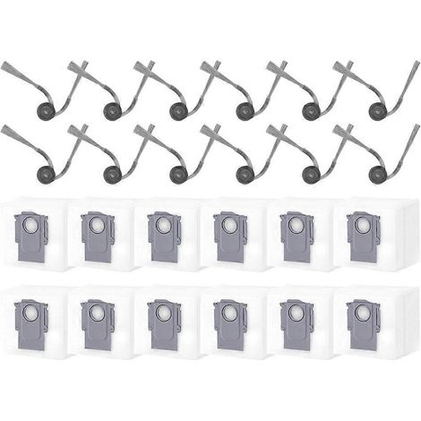 Pour Roborock Q7 M5 / Q7 L5 / Q7 TF / Q10 S5 / Q10 X5 / Q10 PF / Q10 VF / Q8 Max Pro Plus Side Brosse Sac à poussière (1/5)