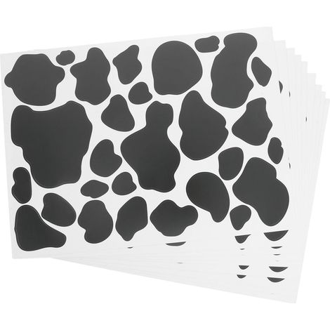 Feuilles Autocollants Vache Auto Adh sifs D coration Murale (1/5)