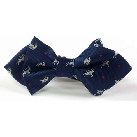 Noeud Papillon Pour Chien - Coton Premium Avec Bandes Élastiques - Accessoire Élégant Pour Mariage Et Fête - Taille 4 Pouces (1/5)