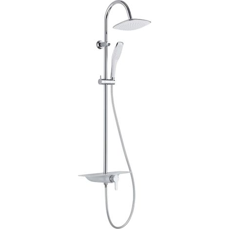Ensemble de douche avec mitigeur à levier et bac WATERWAY SCHÜTTE (1/3)