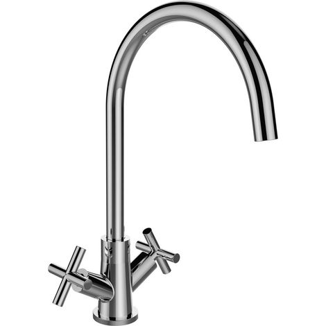 Bristan Tangerine Chrome Easyfit Monobloc Kitchen Sink Mixer Tap including Base - TNG-EFSNK-C (1/3)