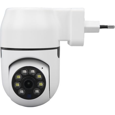 A16 WLAN-Überwachungskamera für den Innenbereich, 360°-Rundumsicht, Bewegungserkennung, Nachtsicht, Netzanschluss, Smart-Home-fähig für Zuhause, Supermarkt und Büro (1/5)