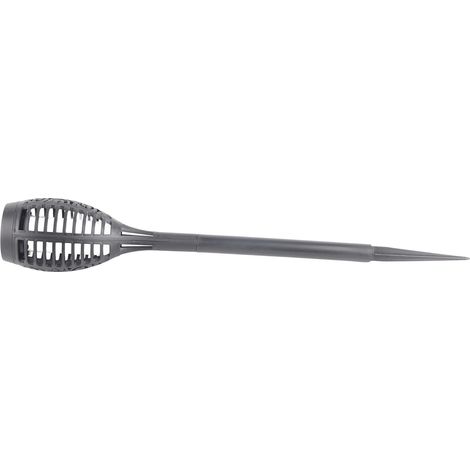 Lot de 4 lampes torches solaires LED étanches à effet flamme vacillante pour la décoration de jardin (1/5)