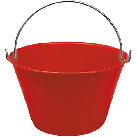 SECCHIO IN PVC CM 36 ROSSO (1/3)