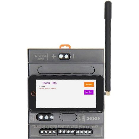 Placa de desarrollo de control industrial T-Connect-Pro ESP32-S3 LoRa con RS485, RS232, CAN, Ethernet y pantalla LCD de 2,33 pulgadas integradas. (1/5)