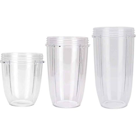 Gobelet de rechange Travelwant 18, 24 et 32 oz pour blender, compatible avec les blenders de 600 W et 900 W. (1/5)