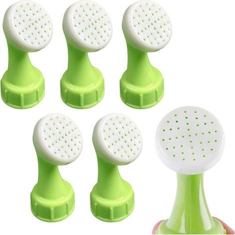 Lot de 6 arroseurs de bouteilles DIY en plastique - Pour arrosage des plantes - Convient pour bouteilles d'eau, graines, semis (1/5)