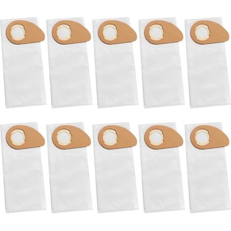 Replacement Parts for Trash Bags, Compatible with Nilfisk, Non-Woven Dust Bag for Buddy II 12/18 Vacuum Cleaner