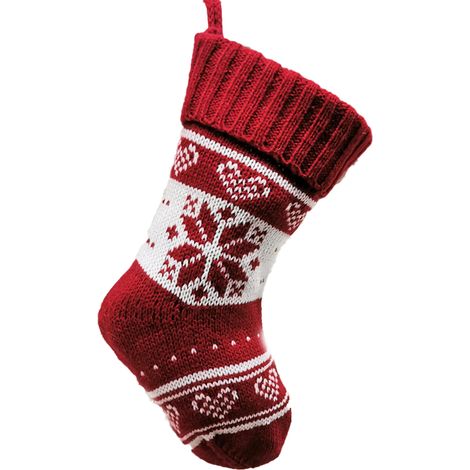 Calcetín Navideño - Para Decoración Festiva - Con Cordel para Colgar - Ideal para Regalos y Dulces - Unidad (1/5)
