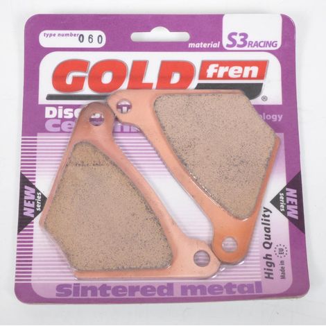 Plaquette de frein Gold Fren pour Moto Harley Davidson 1340 FXEF (1/3)