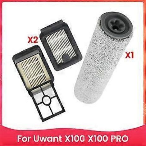 Pièces détachées pour la machine à laver les sols X100 et X100 PRO : brosses rotatives, filtres HEPA (1/5)