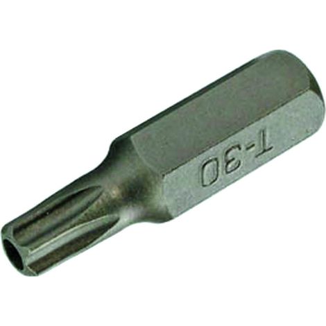 Schraubendrehbit T-Profil mit Loch Kurz 04186T20 Ø T 20 8 mm 6-kant Profi