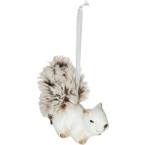 Ceramica animale + pelliccia H8 - Scoiattolo - Feeric lights & christmas (1/4)