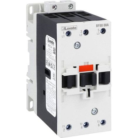 Contattore 3P 80A Ac3 24Vac 50/60Hz (Lovato Cod. Bf8000A024) (1/2)