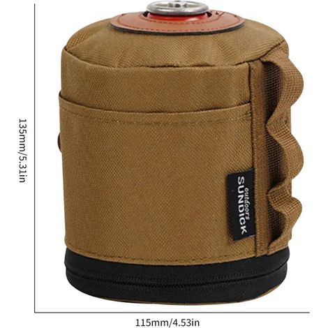 Housse de protection pour cartouche de gaz de camping 230/450 g, étui pour bouteille de gaz, matériel de barbecue, de pique-nique et de camping, réchauds portables