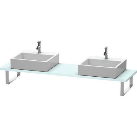 Console Duravit L-CUBE 800x480x30mm Bleu clair mat