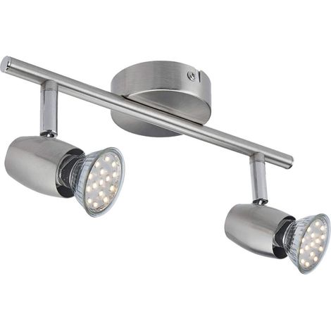 Spot LED 2,6 W 230 V GU10, lumière directionnelle, idéal pour l'éclairage d'ambiances et les accents décoratifs. (1/2)