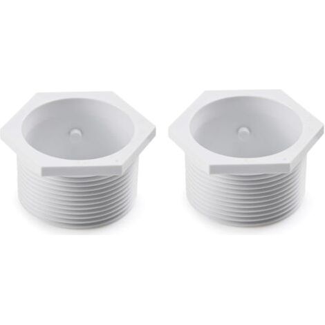 6-500-00 2er-Pack universelle Wandanschlüsse für Poolreiniger (UWF) – Exakter Ersatzteil für Polaris Poolreiniger 480, 380, 360, 280, 180, 165, 65 und Turtle (1/4)
