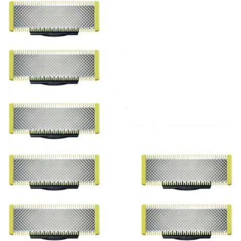 Lames de rechange neuves en acier inoxydable de haute qualité, compatibles avec les rasoirs électriques (modèle QP250/50) + lot de 7 (1/4)