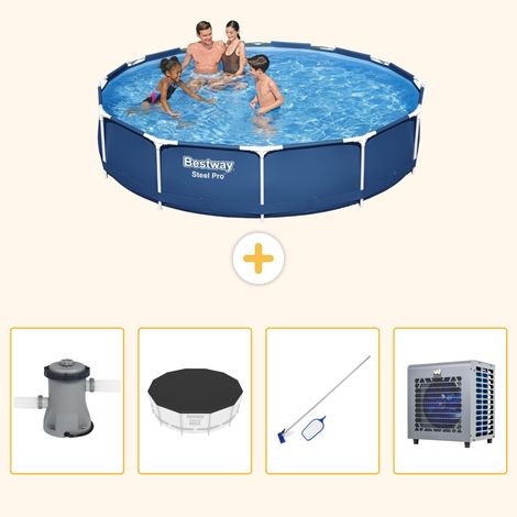 Bestway Bestway Steel Pro Ronde - 366x76 cm - 5-pièces S283 (1/5)