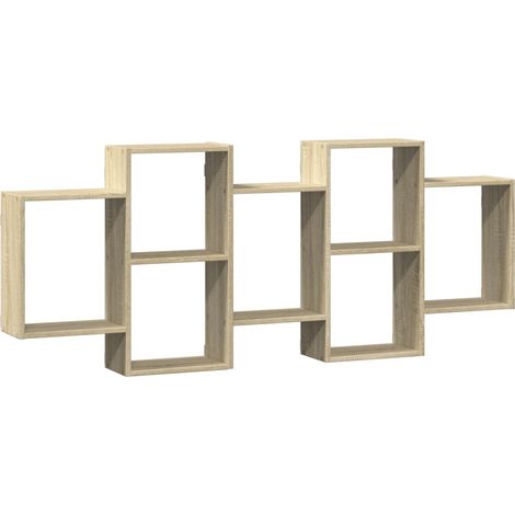 Maison Exclusive - Wandregal Sonoma-Eiche 159x18x65 cm Holzwerkst