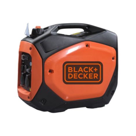Black & Decker – Groupe électrogène essence 2200W inverter insonorisé – Moteur 4 temps 114 cm³ – Autonomie 3.2h – Niveau sonore 60 dB pour appareils sensibles - BXGNi2200E (1/5)