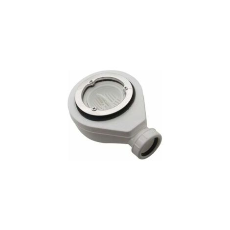 Extra flacher Duschablauf-Siphon mit niedrigem Profil (40 mm) - Crezuo