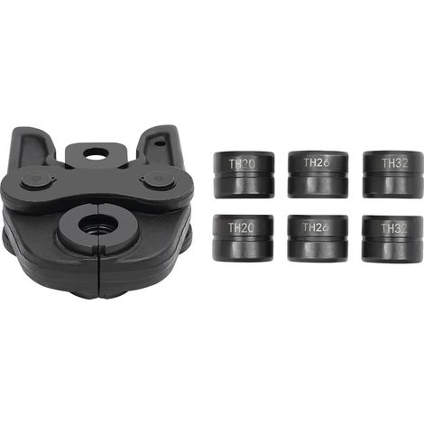 Mâchoire Pressante, Acier Durci Durable, Conception de Moule TH Polyvalente, noir (1/5)