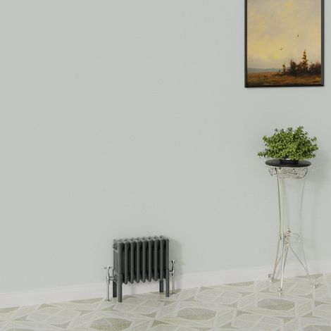 WarmeHaus Traditional Radiator 300x425mm Anthracite 4 Column (1/5)