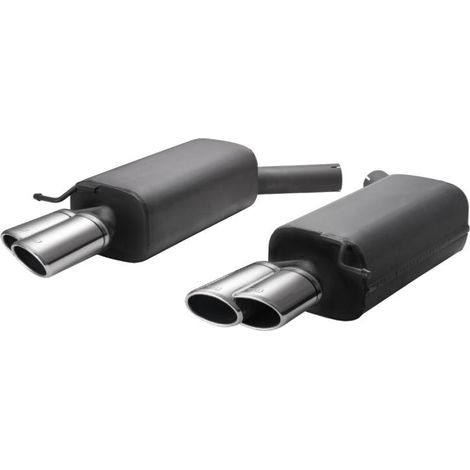 Duplex Echappement Ulter Audi A8 4E Quattro de 2002 a 2010 2 x 220x80mm-39009399