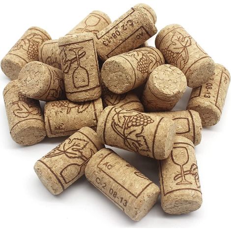 Lot de 100 bouchons en liège pour bouteilles de vin - Pour bricolage - Pour enfants et adultes - 22 x 44 mm (1/5)