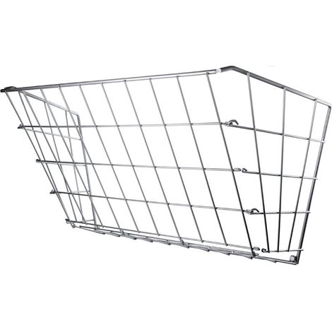 Portafieno rastrelliera ripiegabile da muro in ferro zincato 55 x 75h