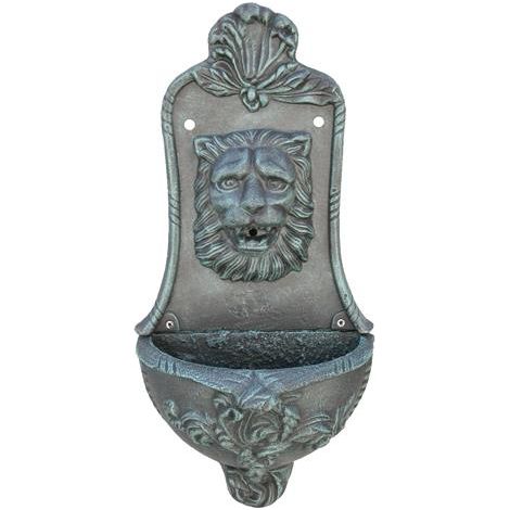 Fontana A Parete Modello 'Lince' Antracite - Foro D. 12 Mm