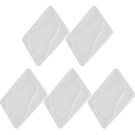 Moule en Silicone Transparent pour Masque Nasal DIY, 5 Pièces Plateau Réutilisable pour Machine à Masque (1/5)