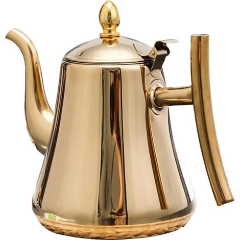 Teekanne, Edelstahl, Induktionsgeeignet, 2.0L golden (1/2)