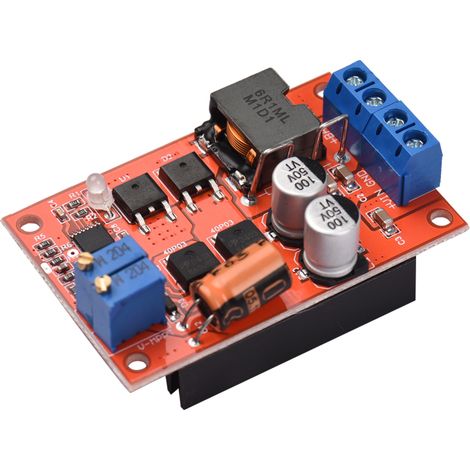Module de contrôle MPPT pour panneau solaire 5A, régulateur de charge solaire, carte PCB de charge de batterie, contrôleur de charge MPPT simple pour petits systèmes (1/5)