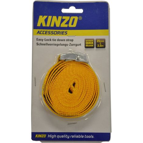 Sangle à attache rapide 25 mm x 2,50 m