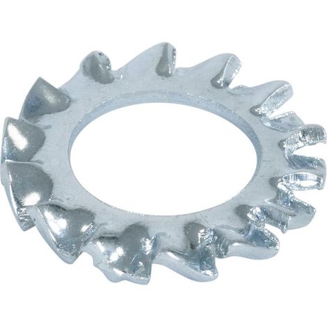 Rondelle dentée - Radix - M6 - Galvanisé (200 pcs)