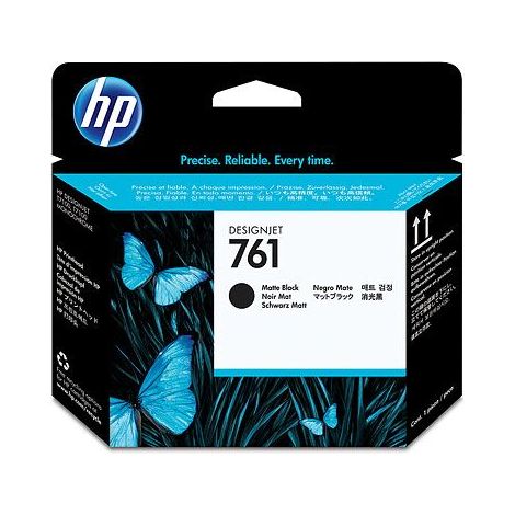 HP Cabezal de impresión DesignJet 761 negro mate/negro mate (1/5)