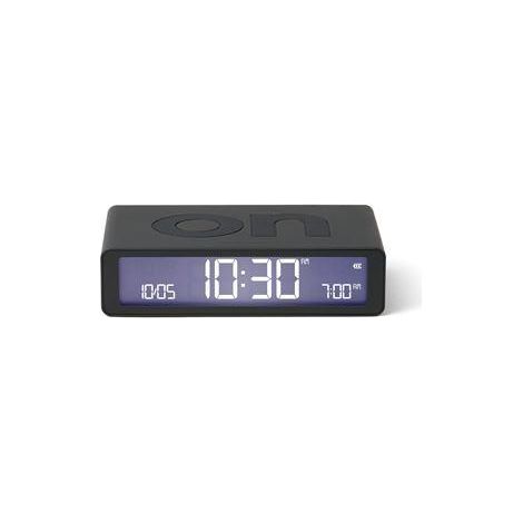 Lexon FLIP CLASSIC despertador gris recargable USB-C