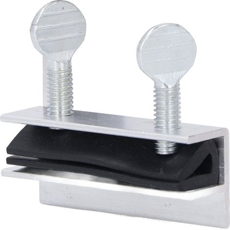 Lot de 12 Verrous Sécurité Fenêtre Coulissante Alliage Aluminium Robuste Installation Horizontale Verticale pour Porte Patio (1/4)